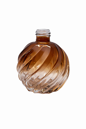 Frasco atenas 280ml degrade ambar