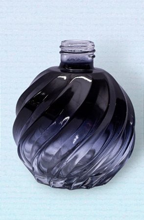 Frasco atenas 280ml degrade preto azulado