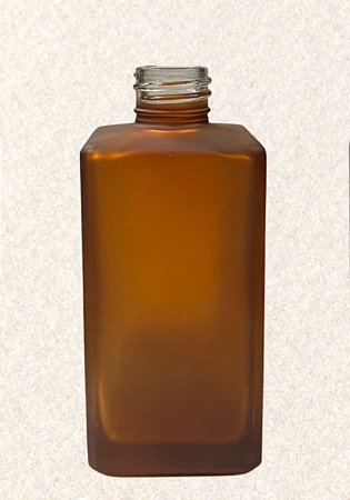 Frasco londres 250ml fosco ambar