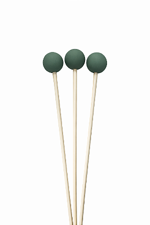 VARETA DECORATIVA BOLINHA VERDE 26CM 1UN