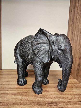 ESCULTURA ELEFANTE EM POLIRRESINA 1UN