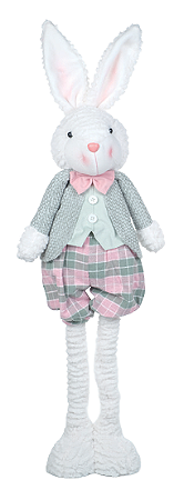 DEC COELHO XADREZ ROS/VRD 90cm  C/1 UN