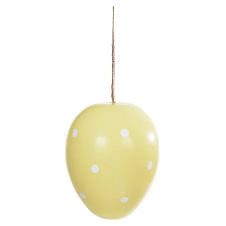 OVO PENDURAR AMARELO 20cm 1UN