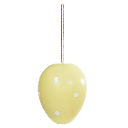OVO PENDURAR AMARELO 15cm 1UN