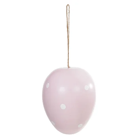 OVO PENDURAR ROSA 15cm 1UN