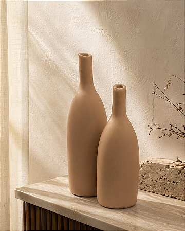 DUPLA DE VASO METROPOLE TERRACOTA