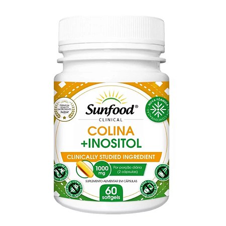 Colina + Inositol para ter a mente que todos desejam!