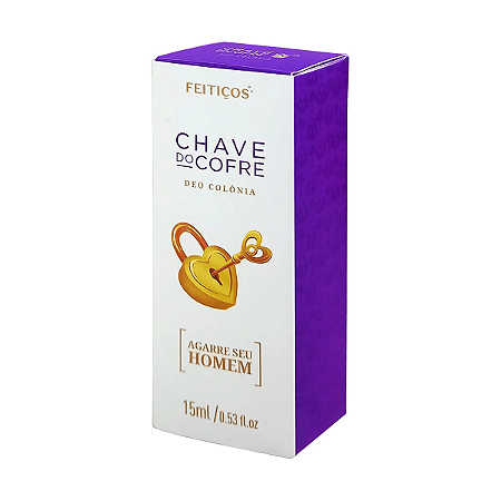 Perfume Afrodisíaco Chave do Cofre 15ml