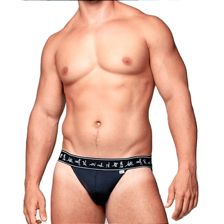 Cueca Jockstrap Elástico Kama Sutra
