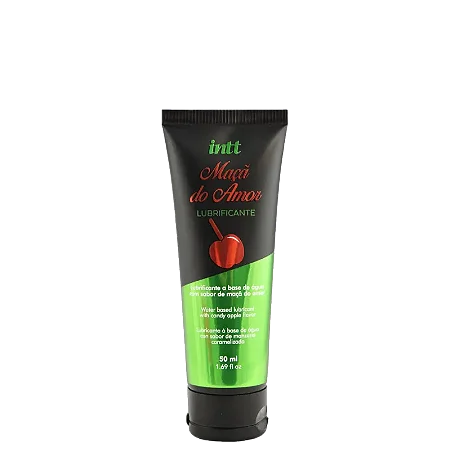 Lubrificante a Base D'agua Maçã do Amor 50ml