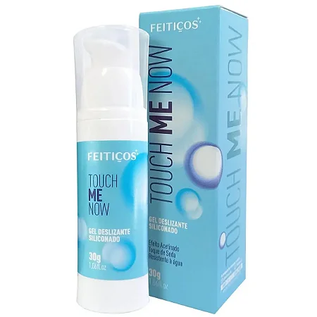 Lubrificante a Base de Silicone Touch Me Now 30g