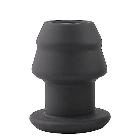 Plug Anal Vazado em Silicone - 9.8 X 4.6 cm