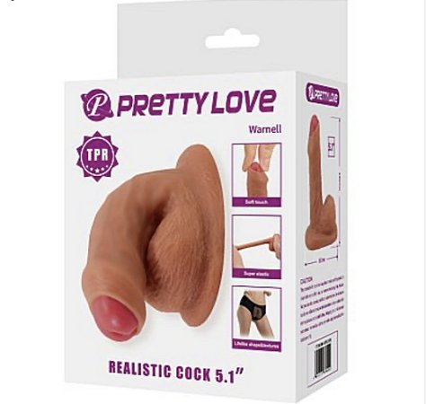 Packer - Pênis para Dar Volume - Warnell - 13cm - Pretty Love