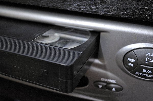 Conversão de fita VHS ou VHS-C para DVD ou MP4