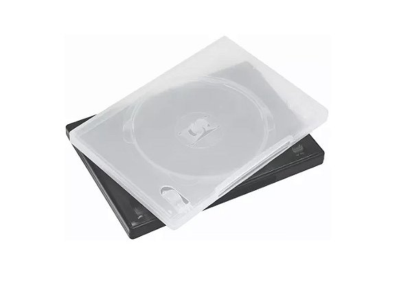 Lote com 18 estojos para DVD