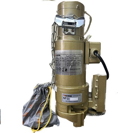 Automatizador Porta AC400kg Original Atron com kit Testeira