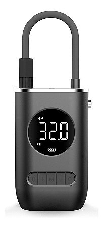 Bomba De Ar Calibrador Compressor Digital Portátil Led