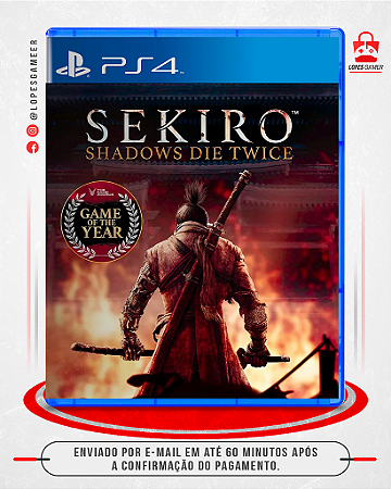 Sekiro Shadows Die Twice  - Ps4