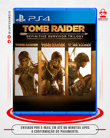Tomb Raider Definitive Survivor Trilogy - Ps4