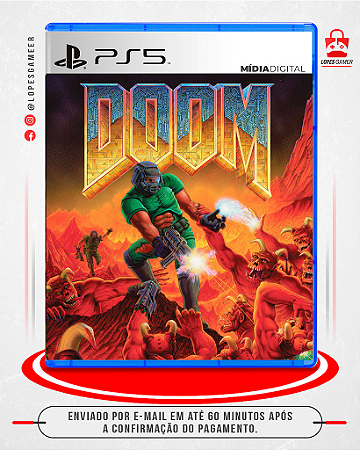 Doom (1993) Doom 2 - Doom 3 Collection - Ps5