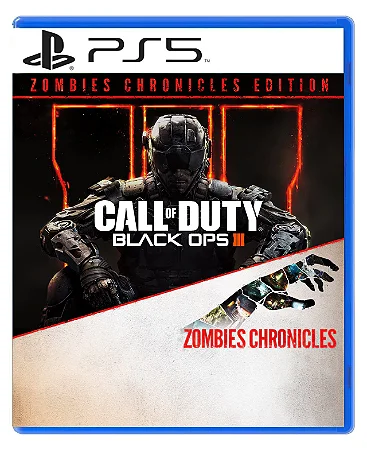 Call Of Duty Black Ops 3 Edição Zombies Chronicles - Ps5
