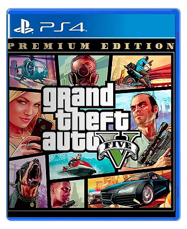 Grand Theft Auto V Gta 5 Premium Edition  - Ps4