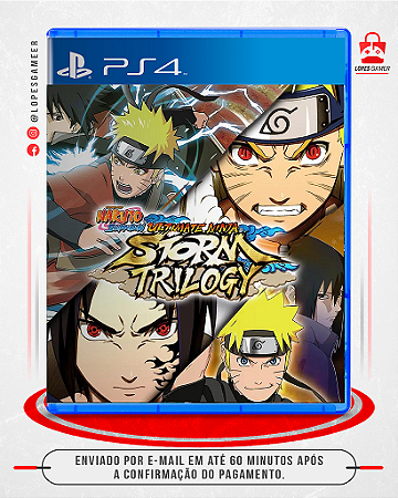 Naruto Shippuden Ultimate Ninja Storm Trilogy  - Ps4
