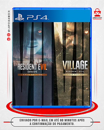 Resident Evil 7 Gold Edition & Village Gold Edition - Ps4