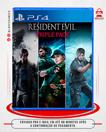 Resident Evil Triple Pack - Ps4