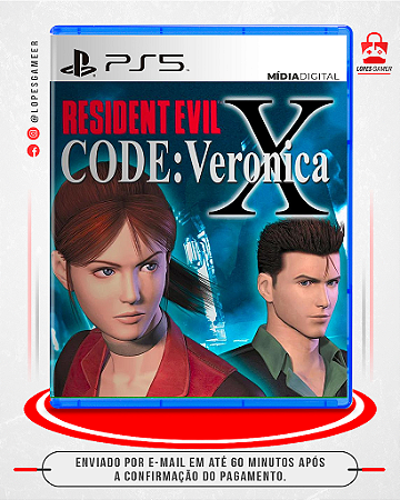 Resident Evil Code Veronica X - Ps5