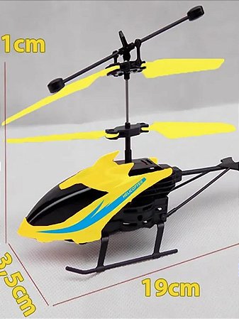 Helicóptero com sensor de aproximação