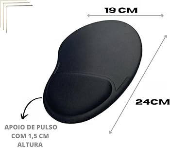 Mouse Pad com Apoio