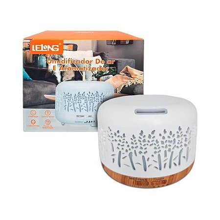 Umidificador e Difusor Aromático com Controle