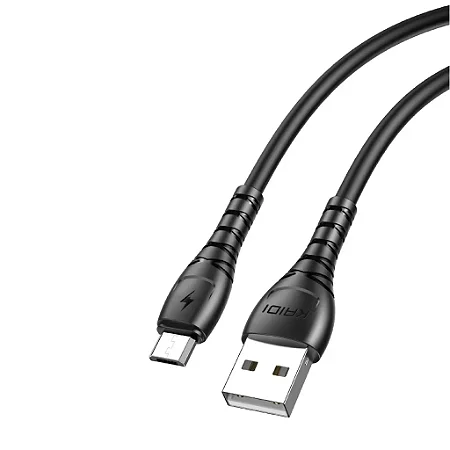 ATACADO - Cabo Dados Carga Usb / Micro V8 - 1 Metro Kaidi