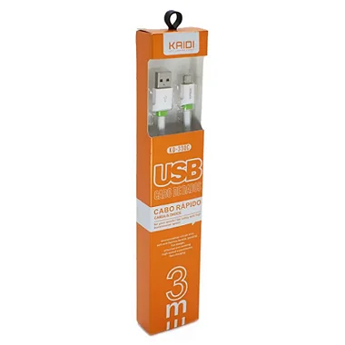 ATACADO - Cabo Carregador Usb/C - 3 metros