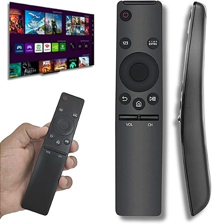 Controle Remoto Compatível Com SAMSUNG Smart TV 4K Qled