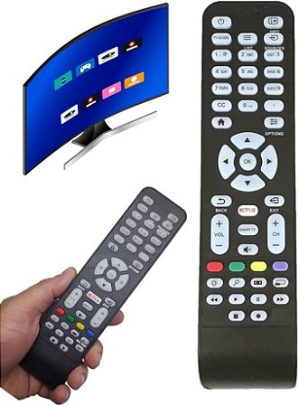 Controle Remoto Compatível Com AOC Smart