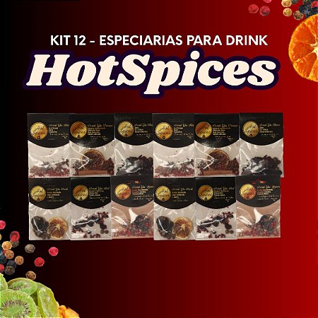 Drink Gin Kit 12 Especiarias