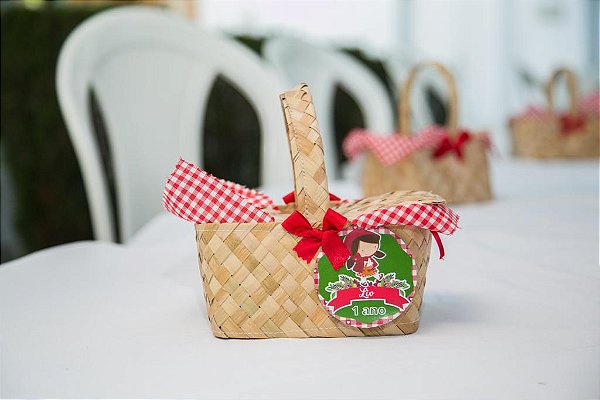 Lote com 100 cestas picnic P