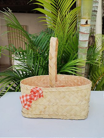 Lote com 50 cestas de palha G
