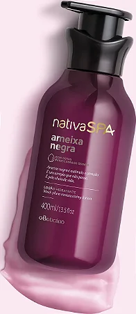 Nativa Spa Ameixa Negra: Loção Hidratante Desodorante 400ml