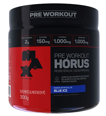 HORUS - PRÉ TREINO (300G) - BLUE ICE