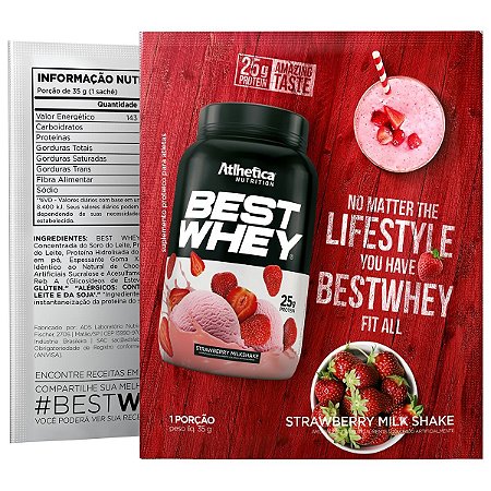 BEST WHEY (1 SACHÊ) - MORANGO
