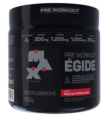PRÉ TREINO - ÉGIDE 150G - FRUTAS VERMELHAS