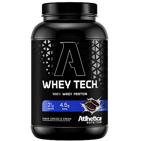 WHEY TECH CONCENTRADO E ISOLADO (900G) - COOKIES
