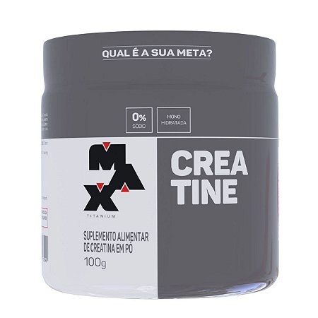 Creatina 100g MAX TITANIUM