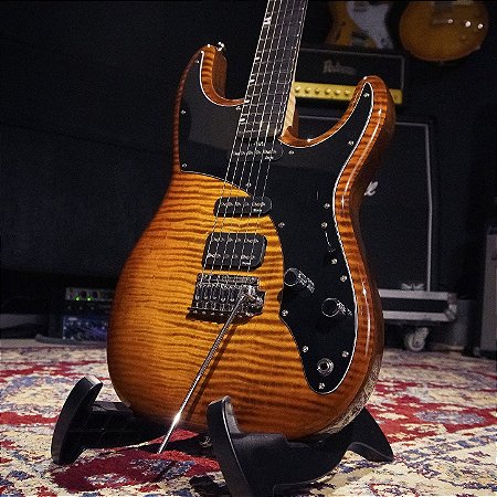 Guitarra Duran STG Tiger Burst