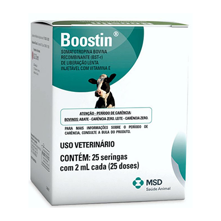 Boostin INJ 500mg Caixa C/25un
