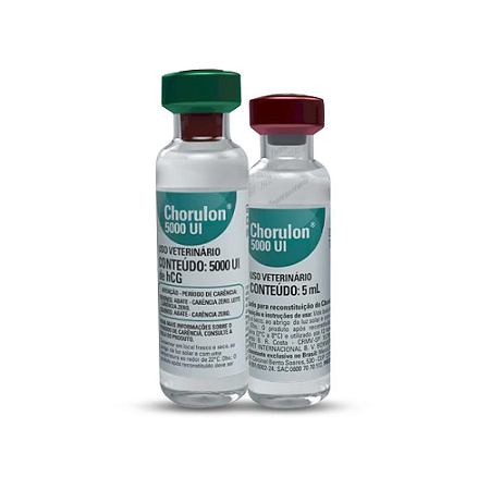 Chorulon HCG 5000 UI ampola 5ml