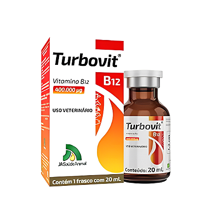 Turbovit B12 JA Saúde Animal 20ml